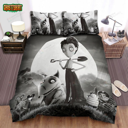Frankenweenie Movie Bed Sheets Spread Comforter Duvet Cover Bedding Set
