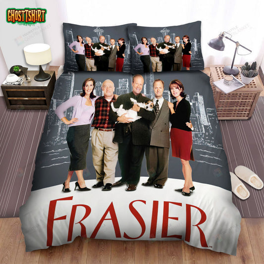 Frasier Move Poster 2 Bed Sheets Duvet Cover Bedding Set