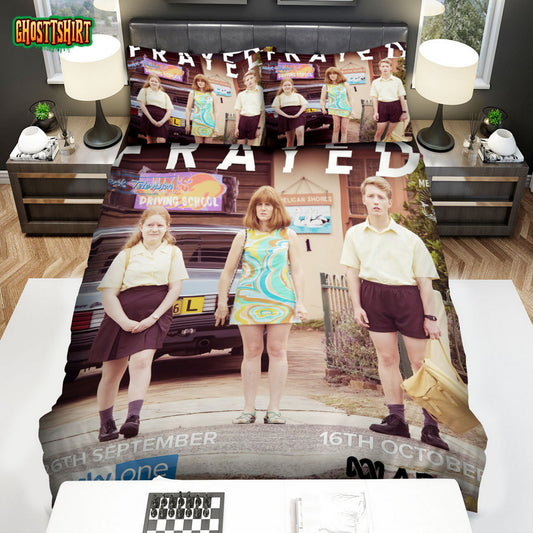 Frayed Movie Poster 2 Bed Sheets Duvet Cover Bedding Set