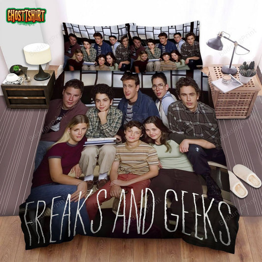 Freaks And Geeks Movie Poster 4 Bed Sheets Duvet Cover Bedding Set