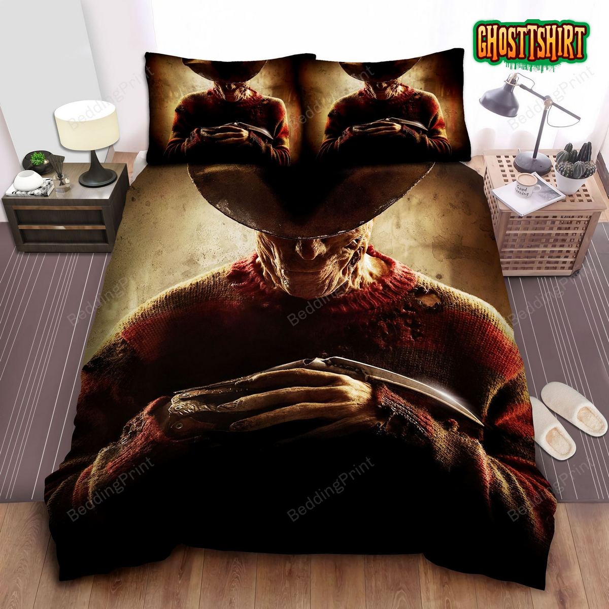 Freddy Krueger Bed Sheets Duvet Cover Bedding Set