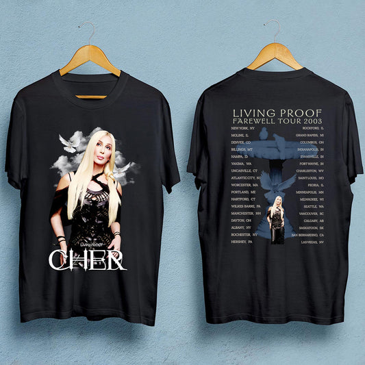 Vintage Cher Farewell Tour Concert T-Shirt