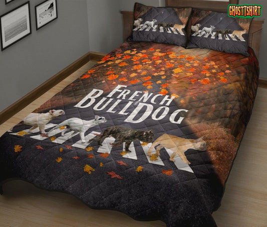 French Bulldog Autumn Bedding Set
