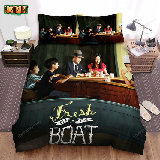 Fresh Off The Boat (2015–2020) Season 2 Poster Bed Sheets Duvet Cover Bedding Set