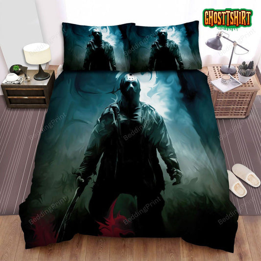 Friday The 13th 2009 Stand Bed Sheets Duvet Cover Bedding Set