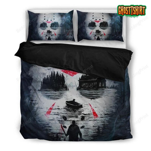 Friday The 13th Movie Bed Sheets Duvet Cover Bedding Set