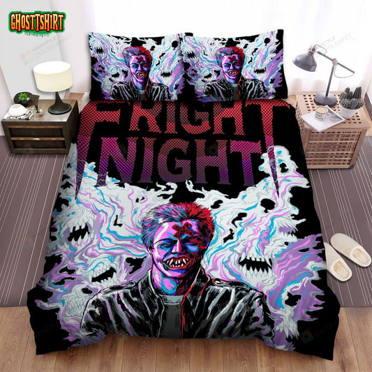 Fright Night Movie Poster Ii Photo Bed Sheets Spread Comforter Duvet Cover Bedding Set