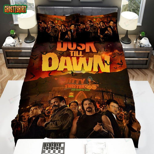 From Dusk Till Dawn Poster Ver 12 Bed Sheets Spread Comforter Duvet Cover Bedding Set