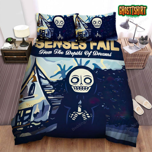 From The Depths Of Dreams Senses Fail Bed Sheets Duvet Cover Bedding Set