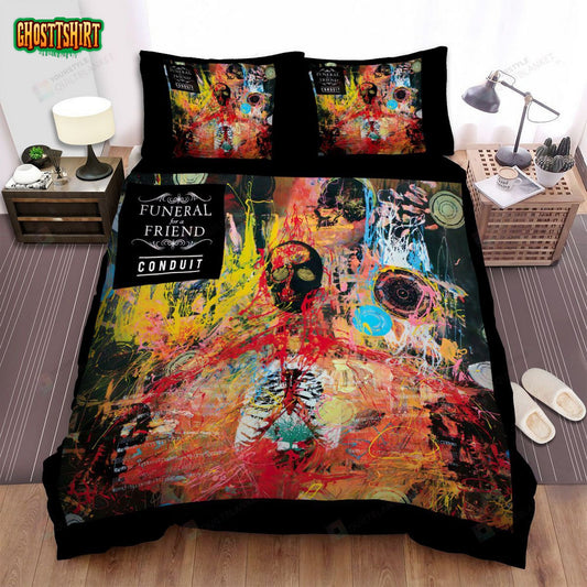 Funeral For A Friend Band Album Conduit Bed Sheets Spread Comforter Duvet Cover Bedding Set
