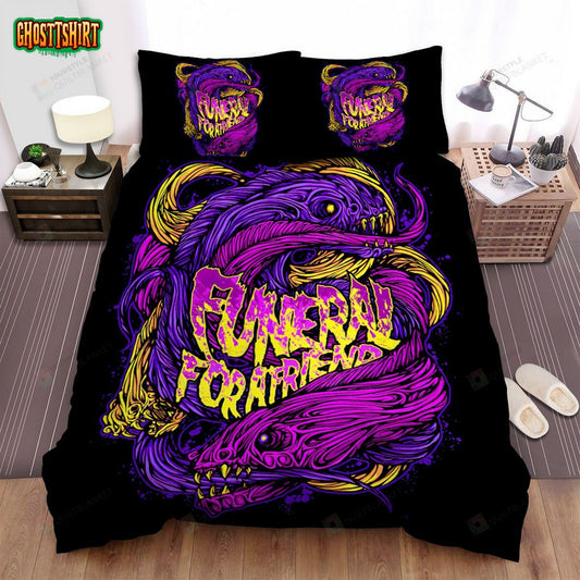 Funeral For A Friend Band Color Art Bed Sheets Spread Comforter Duvet Cover Bedding Set