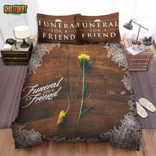 Funeral For A Friend Band Flowers Bed Sheets Spread Comforter Duvet Cover Bedding Set