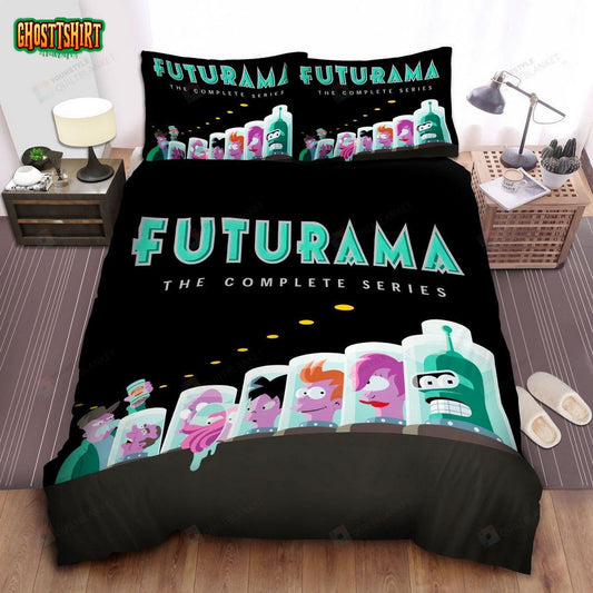 Futurama, The Complete Series Bed Sheets Spread Comforter Duvet Cover Bedding Set