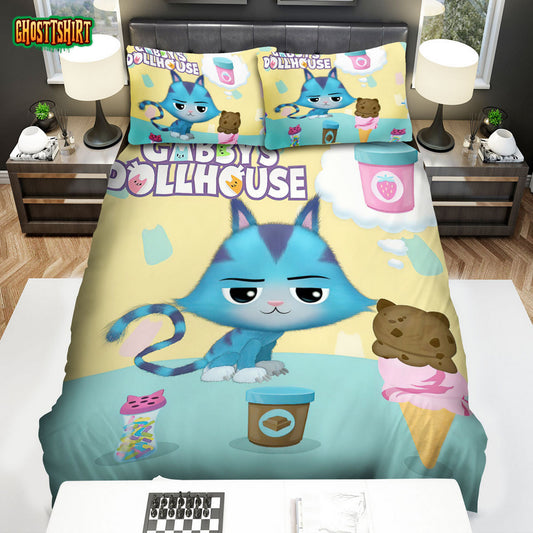 Gabbys Dollhouse Season 1 Poster Bed Sheets Spread Duvet Cover Bedding Set