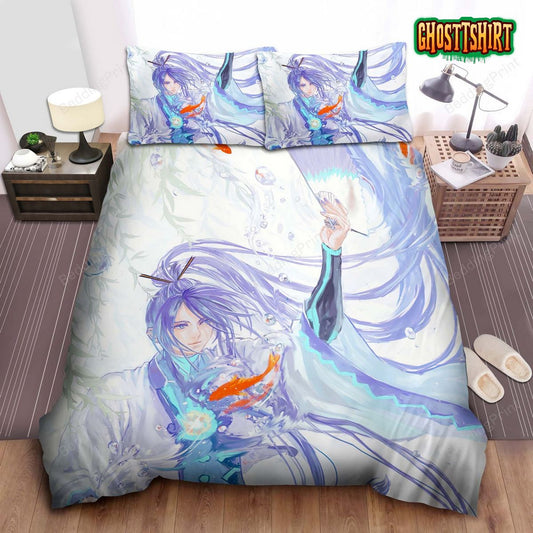 Gackpoid Kamui Gakupo & Koi Fishesbed Sheets Duvet Cover Bedding Set
