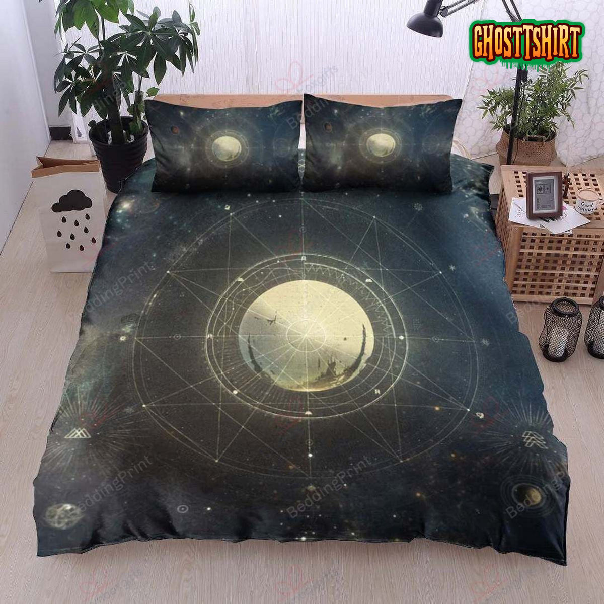 Galaxy Bed Sheets Duvet Cover Bedding Set