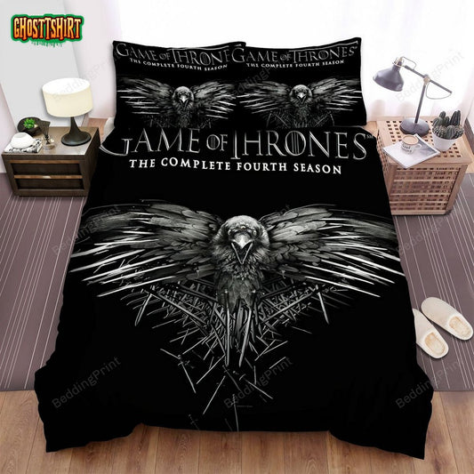 Game Of Thrones Movie All Man Must Die Poster Bed Sheets Duvet Cover Bedding Set