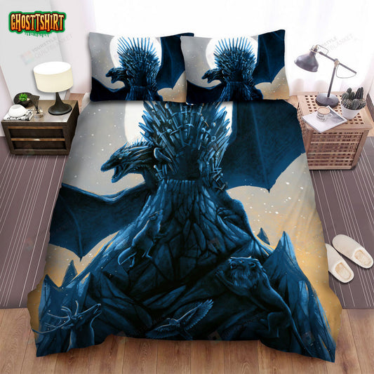Game Of Thrones Movie Animal Poster Bed Sheets Duvet Cover Bedding Set