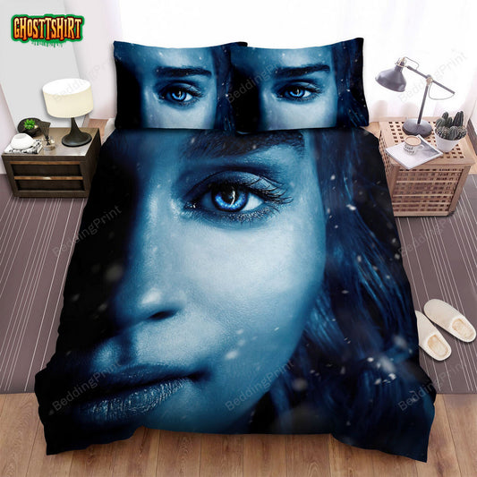 Game Of Thrones Movie Blue Eyes Photo Bed Sheets Duvet Cover Bedding Set