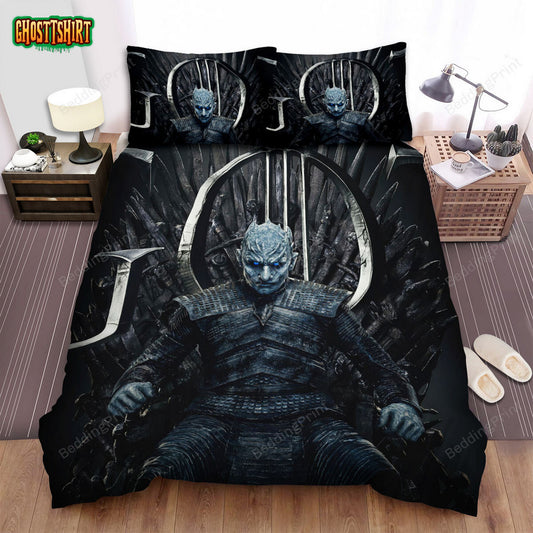 Game Of Thrones Movie Blue Monster Photo Bed Sheets Duvet Cover Bedding Set