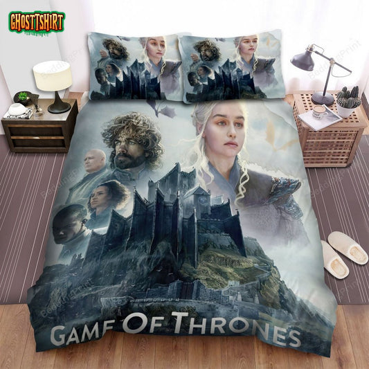 Game Of Thrones Movie Castle Poster Bed Sheets Duvet Cover Bedding Set