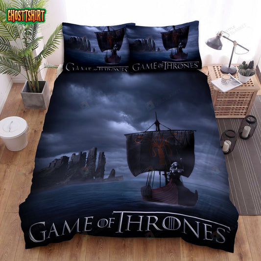 Game Of Thrones Movie Dark Cloud Poster Bed Sheets Duvet Cover Bedding Set