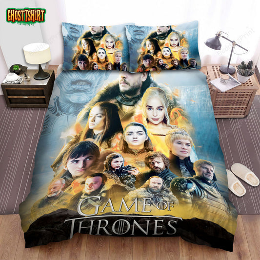 Game Of Thrones Movie Poster I Bed Sheets Duvet Cover Bedding Set