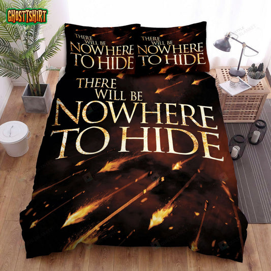 Game Of Thrones Movie There Will Be Nowhere To Hide Poster Bed Sheets Duvet Cover Bedding Set