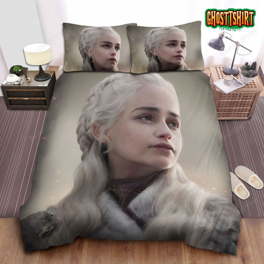 Game Of Thrones Queen Daenerys Digital Cover Bedding Set