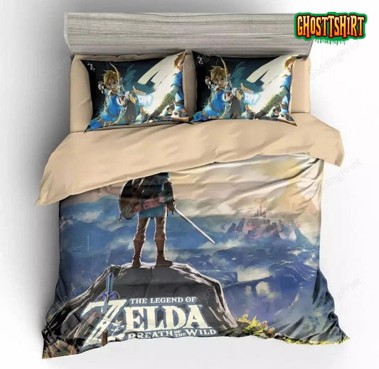 Game The Legend Of Zelda For Kids 3D Duvet Cover Bedding Set