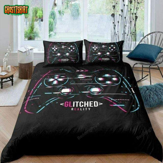 Gamer Personalized Custom Name Duvet Cover Bedding Set
