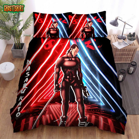 Gantz Masaru Kato Neon Poster Bed Sheets Spread Duvet Cover Bedding Set