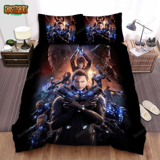 Gantz O The Movie Original Poster Bed Sheets Spread Duvet Cover Bedding Set