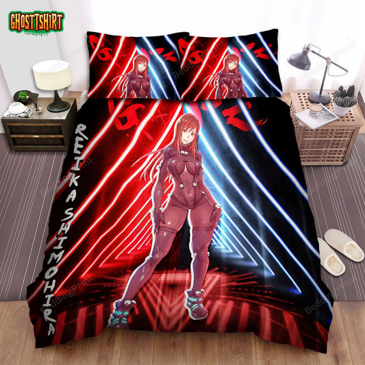 Gantz Reika Shimohira Neon Poster Bed Sheets Spread Duvet Cover Bedding Set