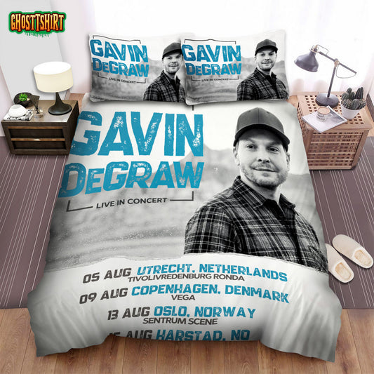 Gavin Degraw Show Bed Sheets Spread Comforter Duvet Cover Bedding Set