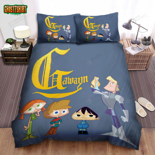 Gawayn Main Characters Poster Bed Sheets Spread Duvet Cover Bedding Set