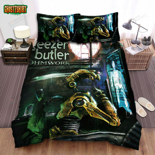 Geezer Butler Ohmwork Album Cover Bed Sheets Spread Comforter Duvet Cover Bedding Set