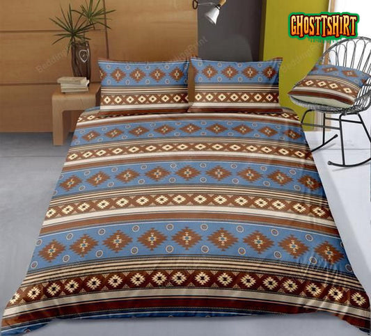 Geometric Western Themed Bed Sheets Duvet Cover Bedding Set