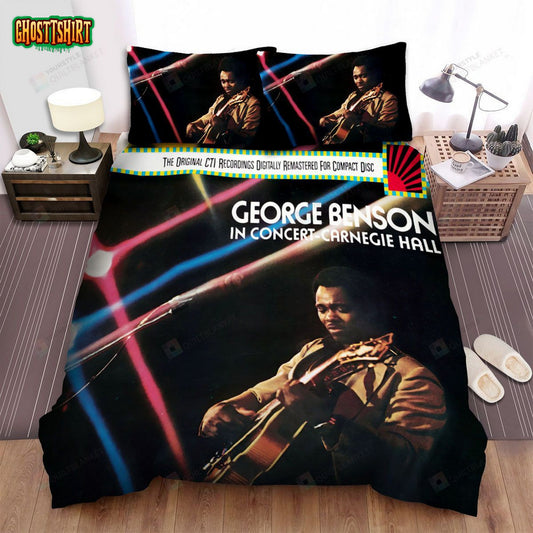 George Benson Album In Concert-Carnegie Hall Bed Sheets Spread Comforter Duvet Cover Bedding Set