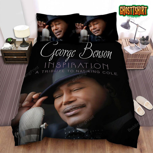 George Benson Album Inspiration A Tribute To Nat King Cole Bed Sheets Duvet Cover Bedding Set