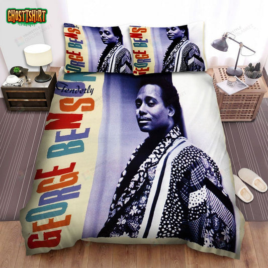 George Benson Album Tenderly Bed Sheets Spread Comforter Duvet Cover Bedding Set