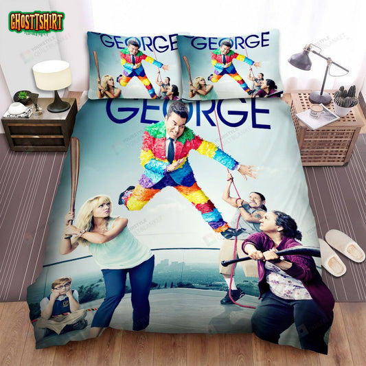 George Lopez Saint George Poster Bed Sheets Spread Comforter Duvet Cover Bedding Set