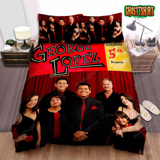 George Lopez Show Season 5 Poster Bed Sheets Duvet Cover Bedding Set