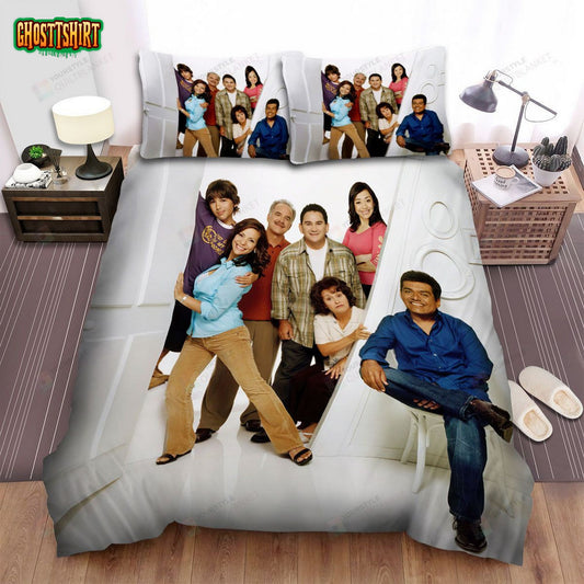 George Lopez Show Season 6 Poster Bed Sheets Spread Comforter Duvet Cover Bedding Set
