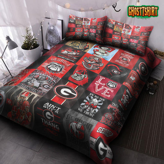 Georgia Bulldogs Football Bedding Set