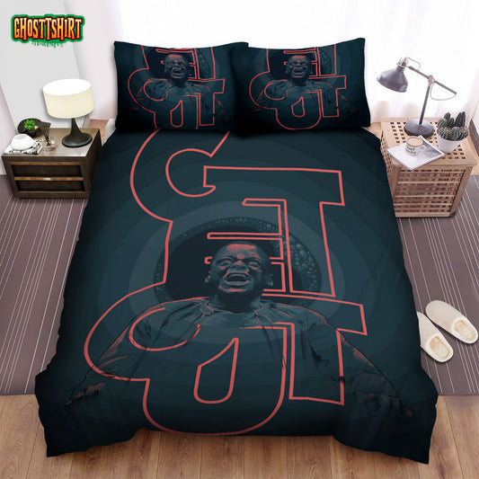 Get Out (I) Movie Art Bed Sheets Spread Comforter Duvet Cover Bedding Set Ver 10