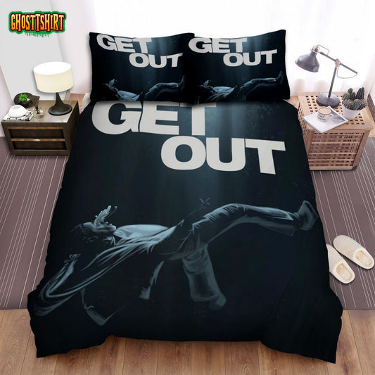 Get Out (I) Movie Art Bed Sheets Spread Comforter Duvet Cover Bedding Set Ver 17