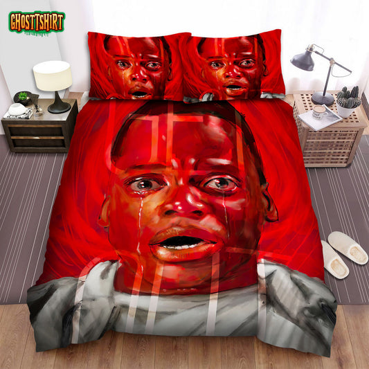 Get Out (I) Movie Art Bed Sheets Spread Comforter Duvet Cover Bedding Set Ver 21