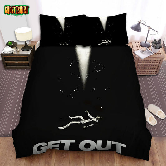 Get Out (I) Movie Poster Bed Sheets Spread Comforter Duvet Cover Bedding Set Ver 6