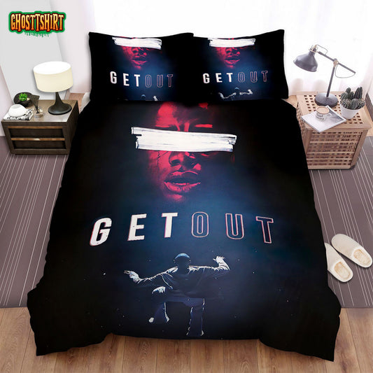 Get Out (I) Movie Poster Bed Sheets Spread Comforter Duvet Cover Bedding Set Ver 7